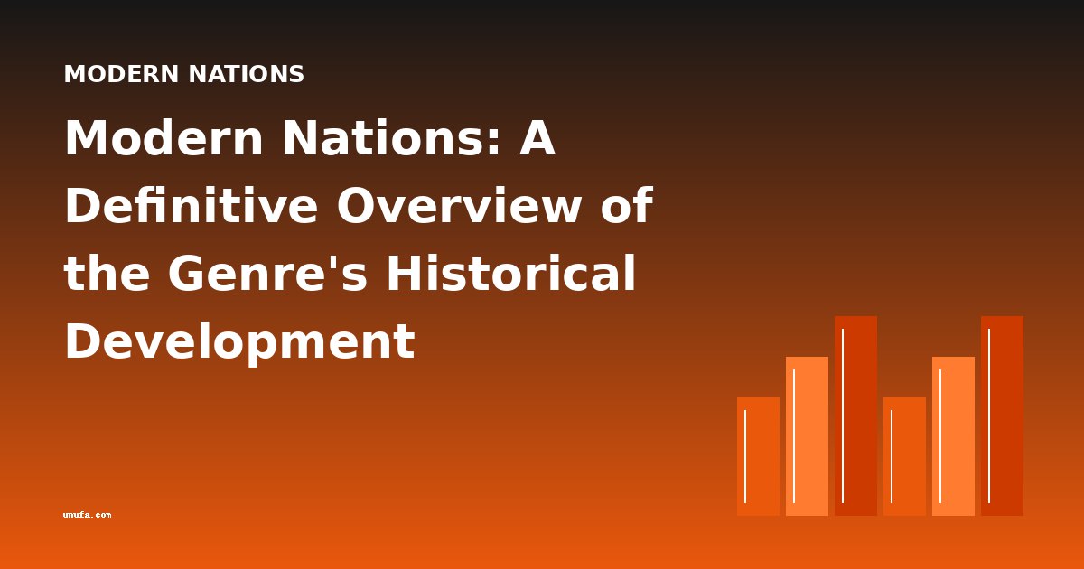 Modern Nations: A Definitive Overview of the Genre's Historical Development