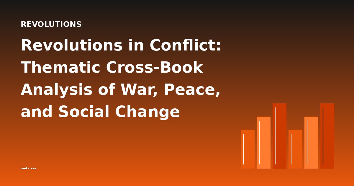 Revolutions in Conflict: Thematic Cross-Book Analysis of War, Peace, and Social Change